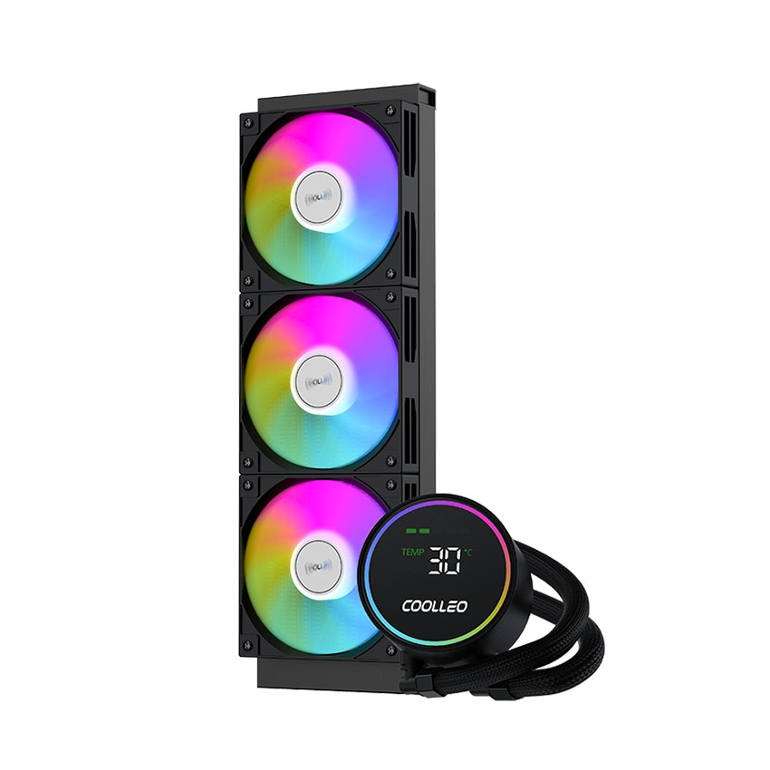 Tản nhiệt nước AIO COOLLEO ICE FAIRY 360 DIG BK