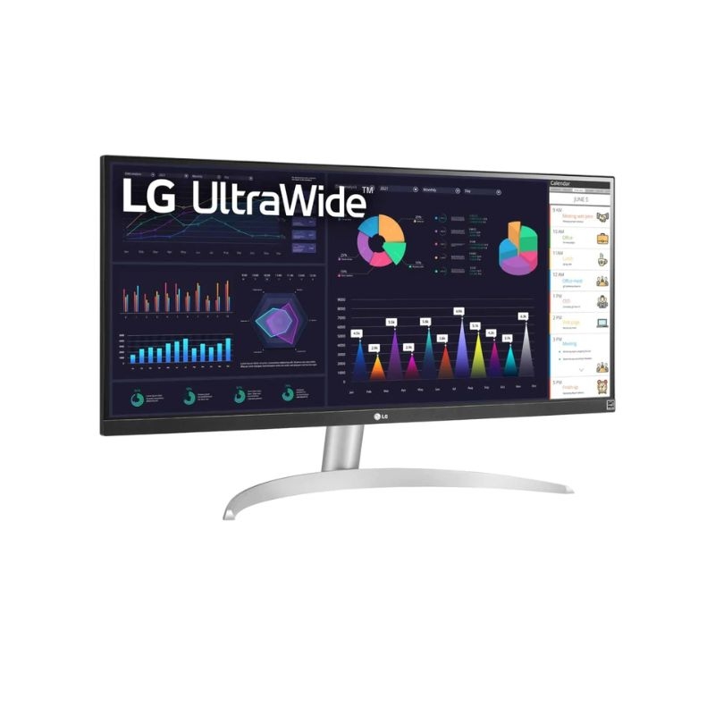 Màn hình máy tính LG 29WQ600-W | 29 inch UltraWide Full HD | IPS | 100Hz | HDMI + DP + USB-C | Loa | 2Yrs