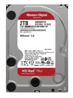 HDD WD Red Plus 2TB 3.5 inch SATA III 128MB Cache 5400RPM WD20EFZX