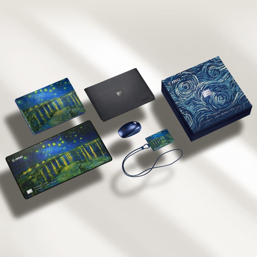 Laptop MSI Prestige 14 Flip AI+ Vincent van Gogh Edition (Core Ultra X9 378H, 32GB, 1TB, 14