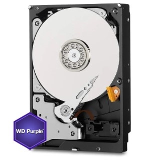 HDD WD Purple 6TB 3.5 inch SATA III 256MB Cache 5400RPM WD64PURZ