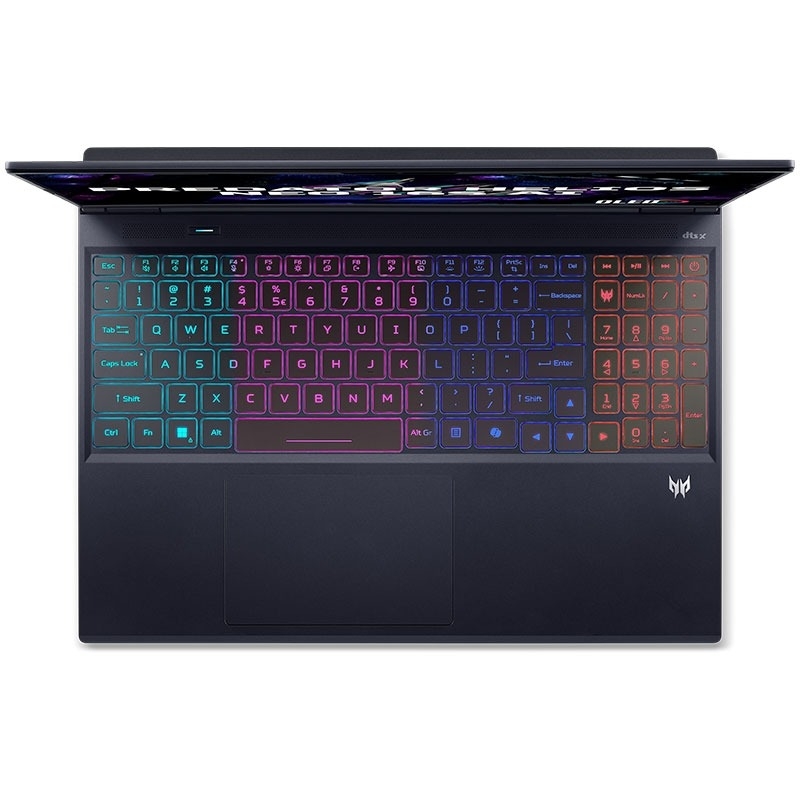 Laptop Gaming Acer Predator Helios Neo 16S AI PHN16S-I51-98CX (Intel Core Ultra 9 386H, 2x8GB DDR5, 512GB, 16 Inch 2K+ 165Hz, OLED, Win 11, VGA RTX 5060 8GB DDR7, Đen) - NH.U3USV.006