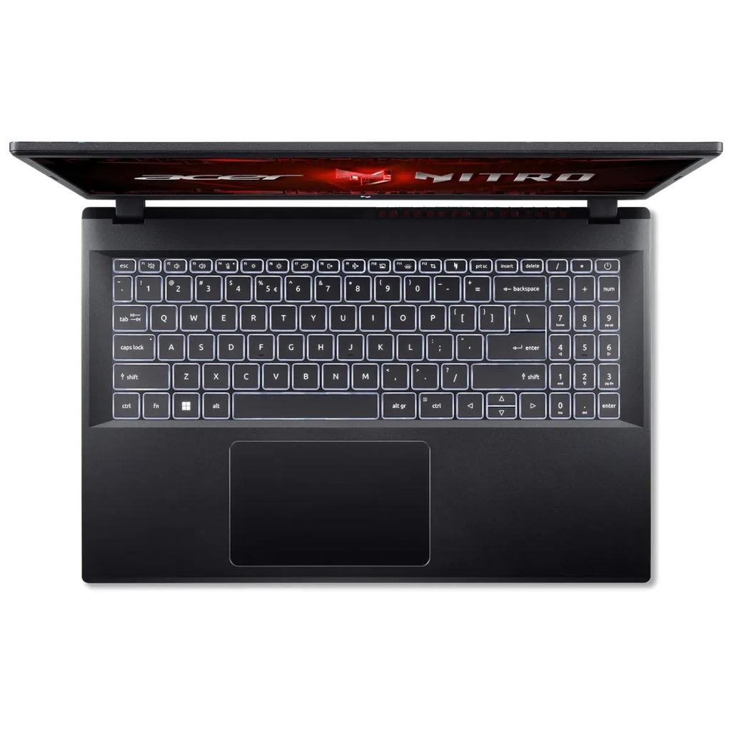 Laptop Acer Gaming Nitro V 15 ProPanel ANV15-52-73Z8 NH.QUASV.001 (Intel Core 7 240H, 16GB, 512GB SSD, GeForce RTX 4050 6GB, 15.6 inch FHD IPS 180Hz, Win 11 Home, đen) - NH.QUASV.001