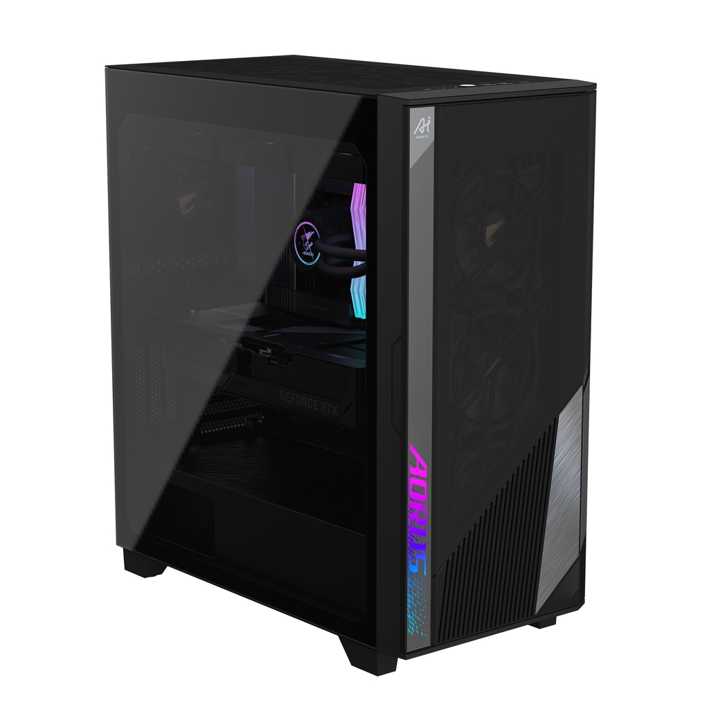 PC GIGABYTE AI TOP 100 Z890 AT1I9N9-0005 (Intel Core Ultra 9 285K, 128GB DDR5, 320GB SSD AI, 2TB SSD, RTX 5090 32GB, đen)