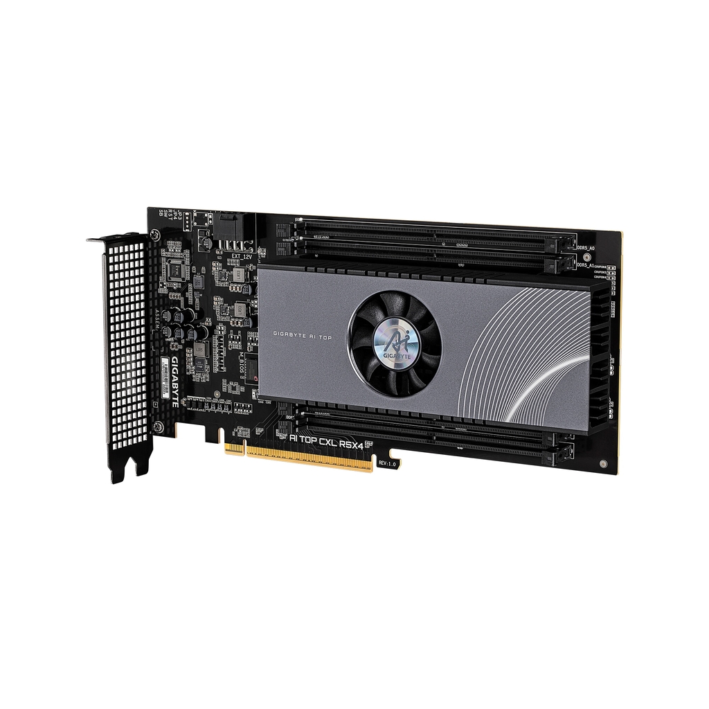 Card mở rộng bộ nhớ Gigabyte AI TOP CXL R5X4 (CXL 2.0/1.1, PCIe 5.0 x16, 4 khe DDR5 ECC RDIMM)