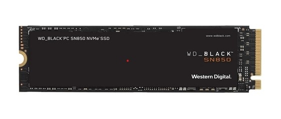 SSD WD Black SN850 PCIe Gen4 x4 NVMe M.2 1TB WDS100T1X0E