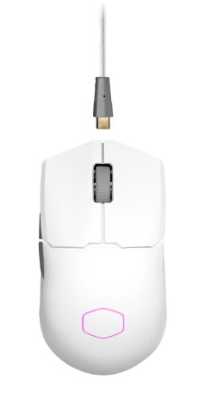 Chuột Máy Tính Cooler Master MM712-WWOH1 Hybrid Wireless Mouse White Matte (Màu Trắng Mờ)