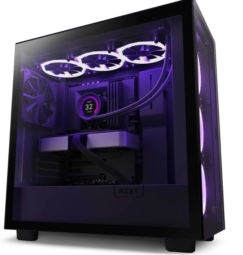 Vỏ máy tính NZXT H7 Elite sẵn 4 FAN