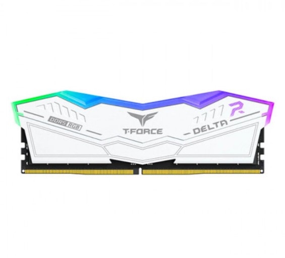 Ram PC TeamGroup T-Force Delta RGB 16GB DDR4 3200MHz Black/White