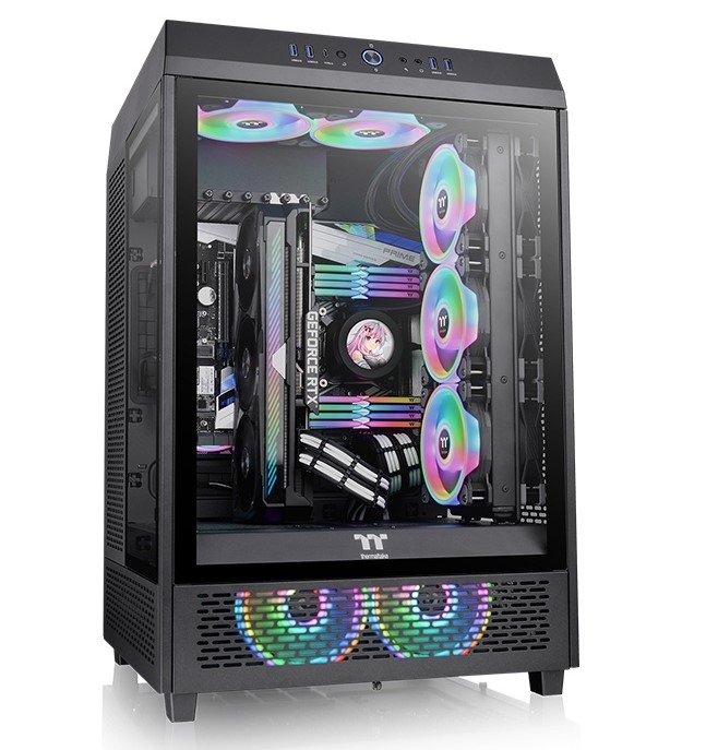 Case Tower 500 Snow./Black Mid Tower