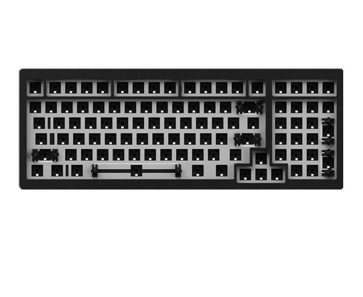 Kit bàn phím cơ MonsGeek M2 QMK (Full Nhôm – Mạch xuôi – QMK / VIA – PCB Stab)