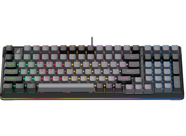 Bàn phím chơi game cơ EDRA EK398X - Beta (Gray + Black)