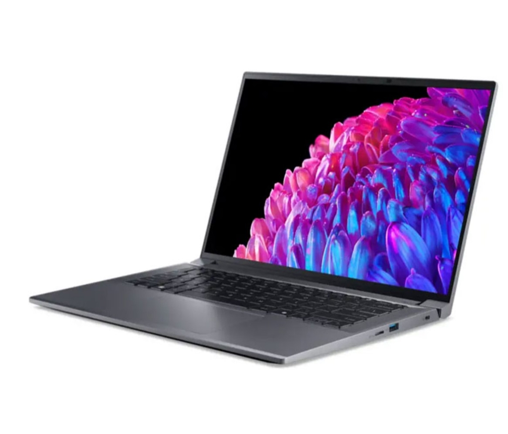 Laptop Acer Swift X 14 OLED SFX14-72G-79UW NX.KTUSV.001 (Ultra 7 155H | 32GB | 1TB | RTX 4070 | 14.5 inch 2.8K OLED 120Hz | Win 11 | Xám)