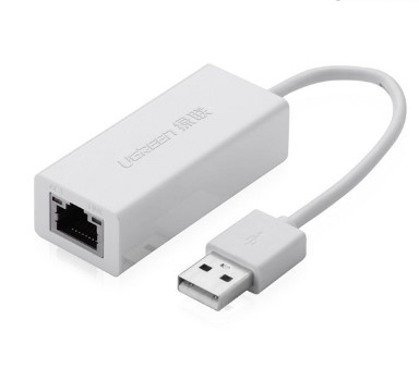 Cáp USB to Lan 2.0 cho Macbook, pc, laptop hỗ trợ Ethernet 10/100 Mbps Ugreen 20254 cao cấp