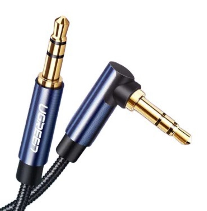 Dây AV 2 đầu 3.5mm vuông góc UGREEN AV139 30560