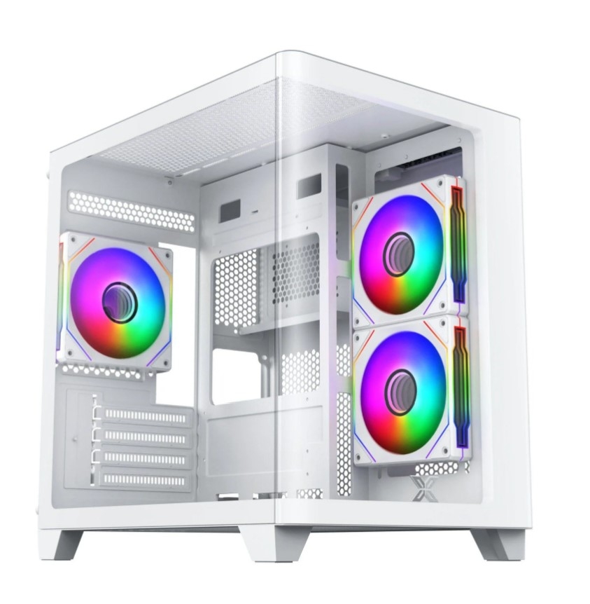 XIGMATEK PANO M NANO 3GF (EN45523) - GAMING M-ATX, KÈM 03 FAN XIGMATEK G20F