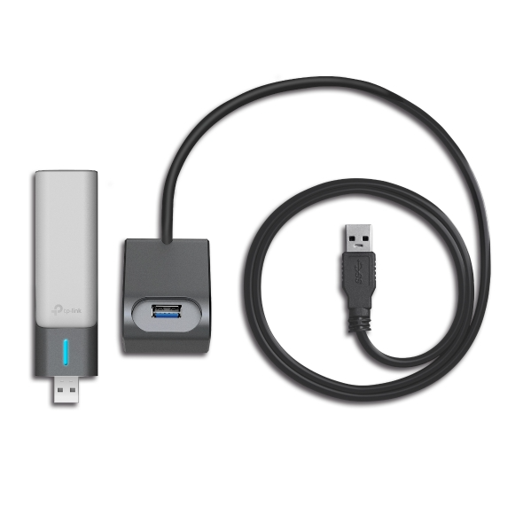 USB Wi-Fi TP-Link Archer TX50UH (Wi-Fi 6, AX3000, băng tần kép, ăng-ten độ lợi cao, USB 3.0)