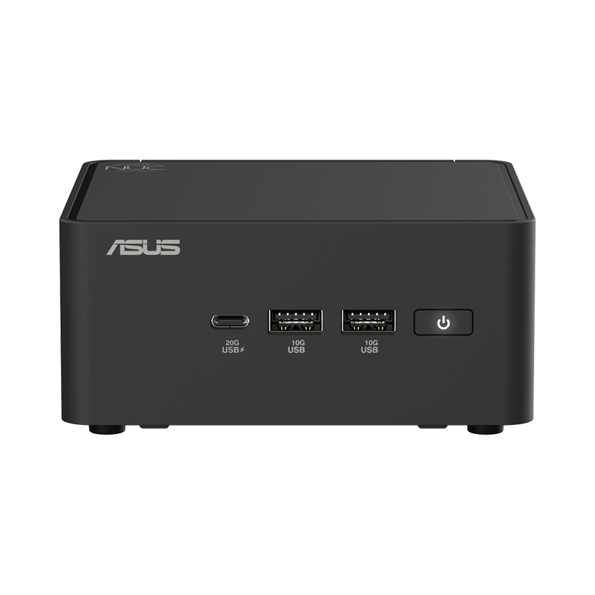 Bộ Mini PC Asus NUC 15 PRO Tall RNUC15CRHU500000I (Intel Core Ultra 5 225H | Intel Arc GPU | 2xDDR5-6400 | 2xNVMe,SATA | 2x HDMI 2.1 | 2x Thunderbolt | VESA MOUNT | Black)