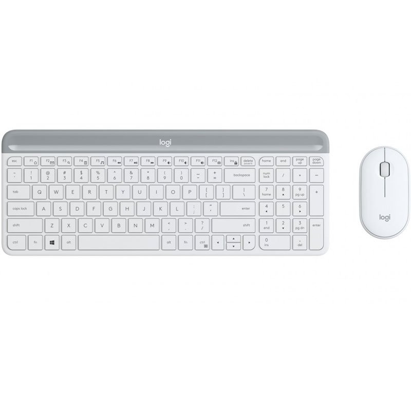 Bàn phím + Chuột không dây Logitech MK470 Slim (Đen)