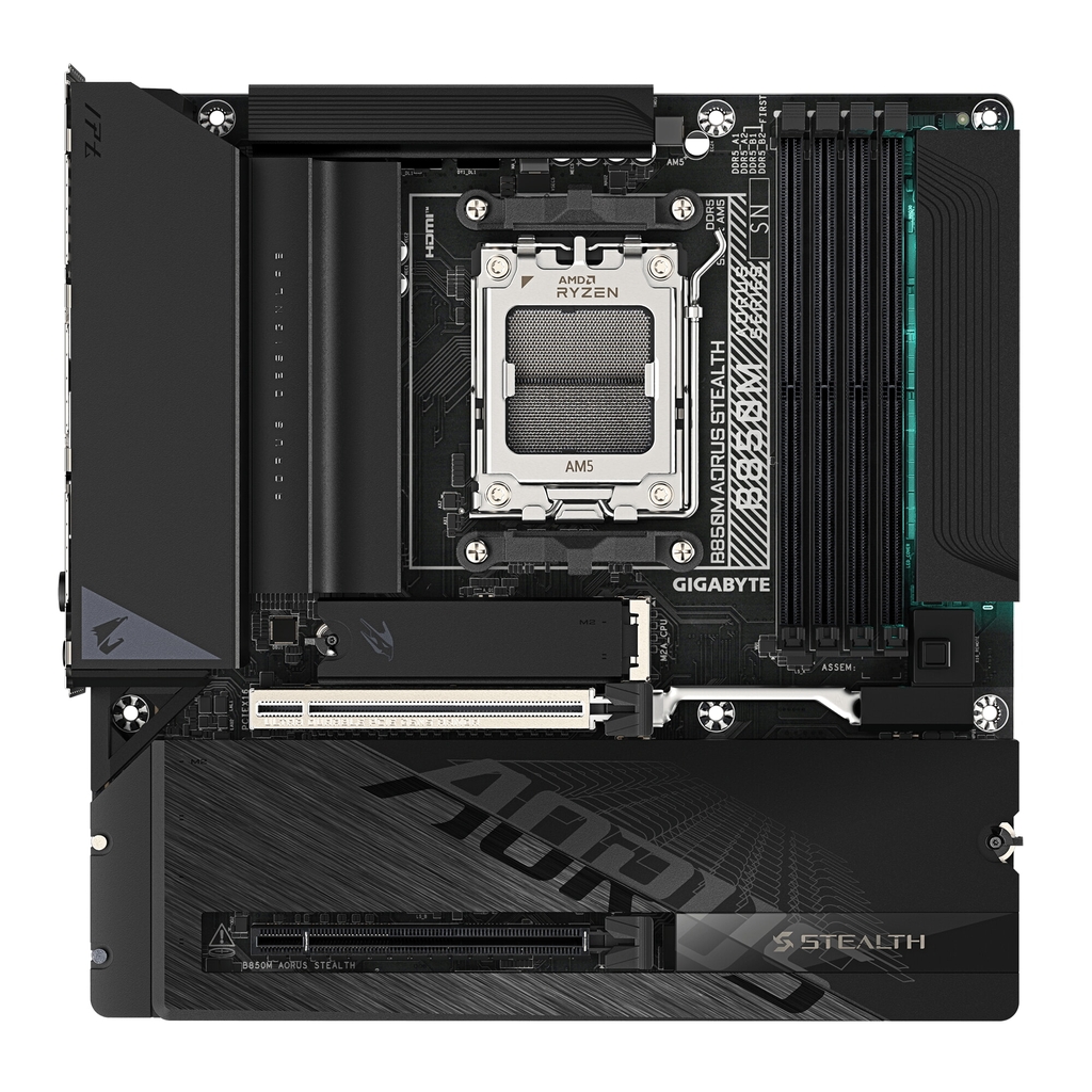 Mainboard Gigabyte B850 AORUS STEALTH (AMD B850, AM5, DDR5, Wi-Fi 7, ATX)