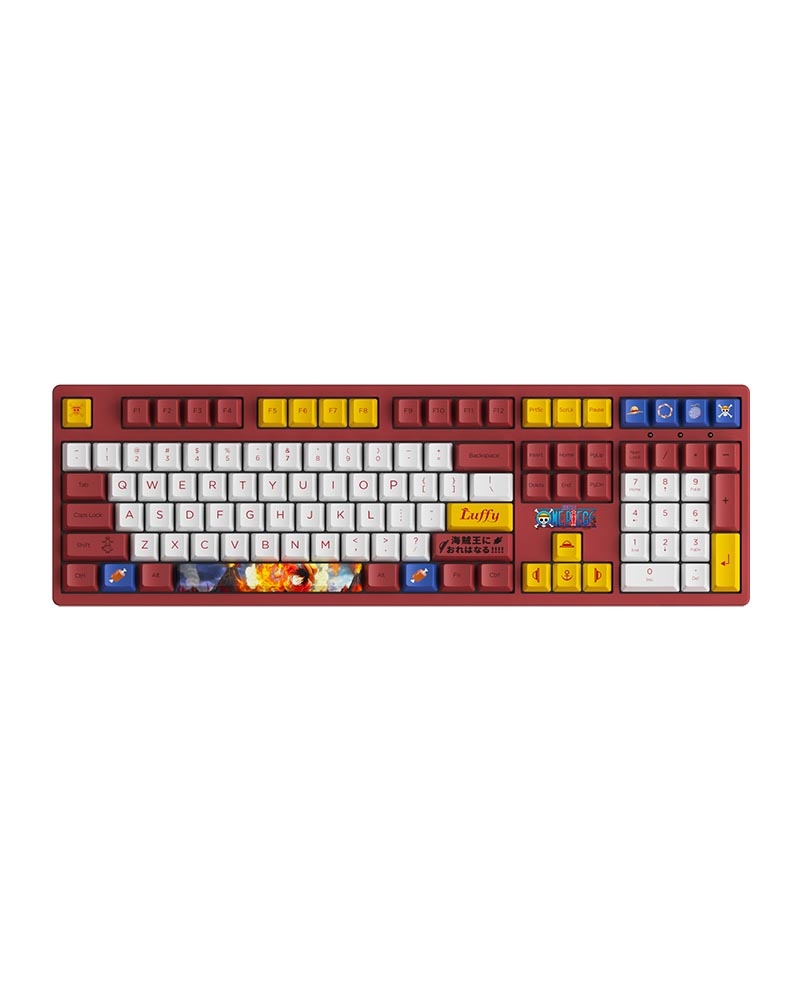 Bàn phím cơ AKKO 3108 RF One Piece – Luffy (Dual-mode / AKKO sw v3)