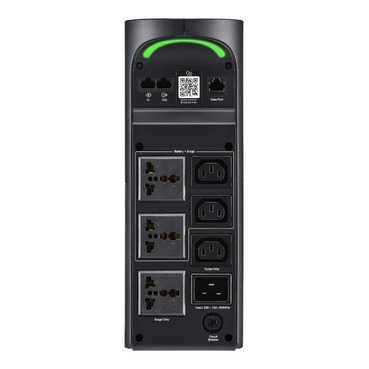 UPS APC Back-UPS Pro for Gaming BGM2200B-MSX (2200VA/1320W, Pure Sine Wave, LCD, 230V, 3 Universal + 3 IEC C13, RGB Lights, đen)