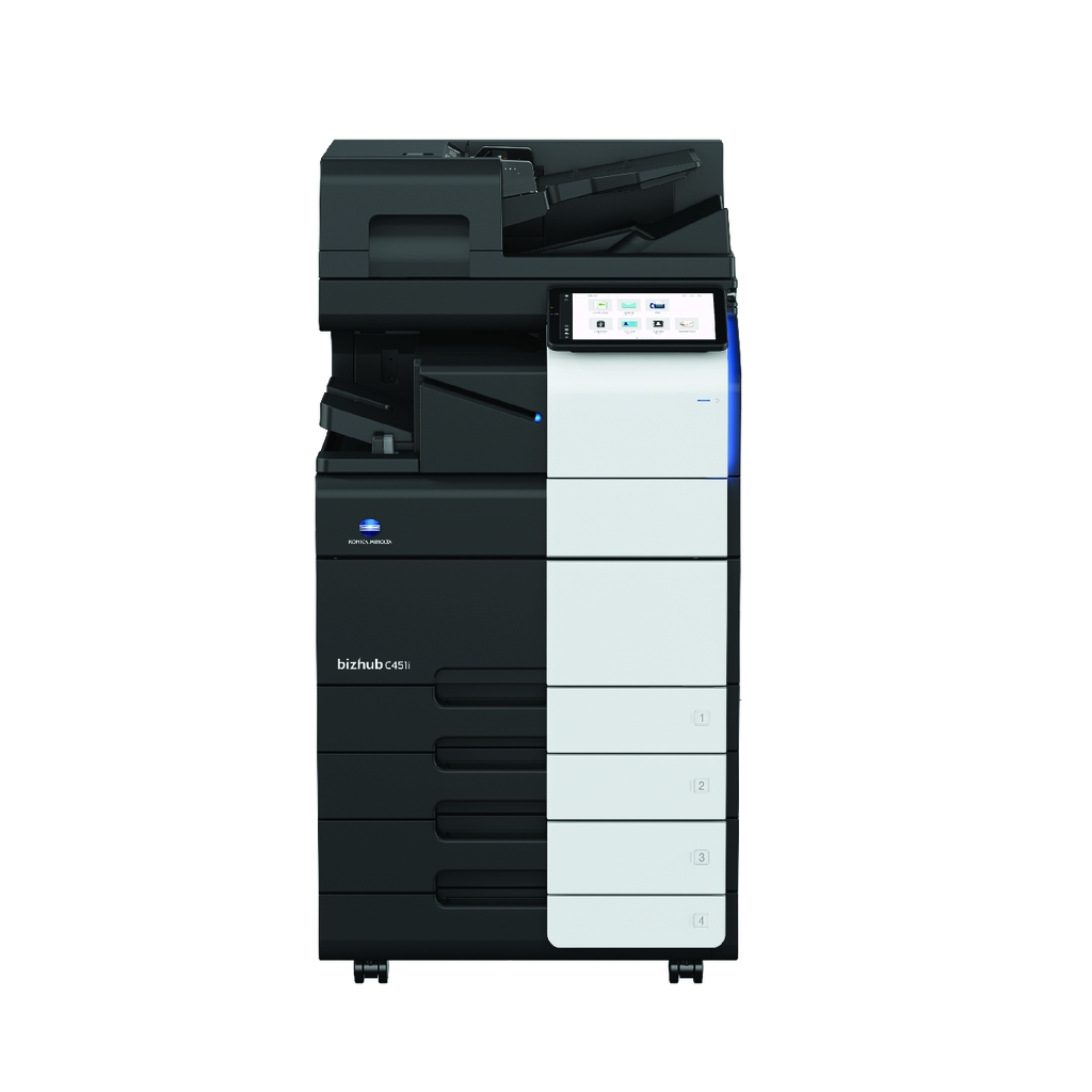 Máy photocopy đa chức năng màu Konica Minolta bizhub C651i (65 trang/phút, 8GB, SSD 256GB, màn hình cảm ứng màu 10.1