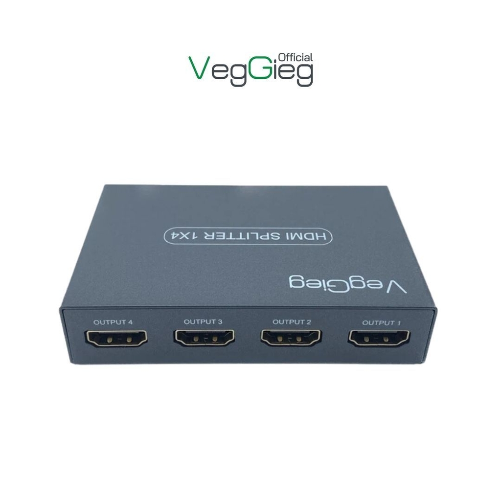 Bộ chia HDMI VegGieg V-HD07 (1 vào, 4 ra, 4K × 2K, hỗ trợ 3D)