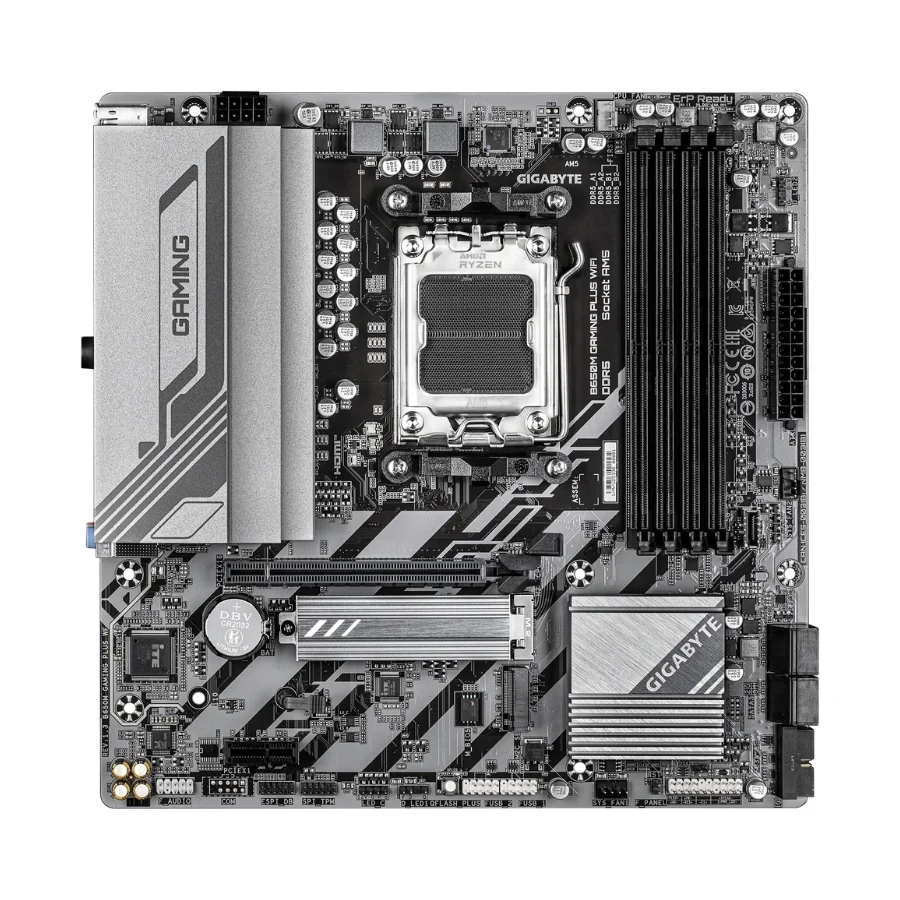 Mainboard Gigabyte B650M GAMING PLUS WF (AMD B650, AM5, DDR5, Micro ATX)