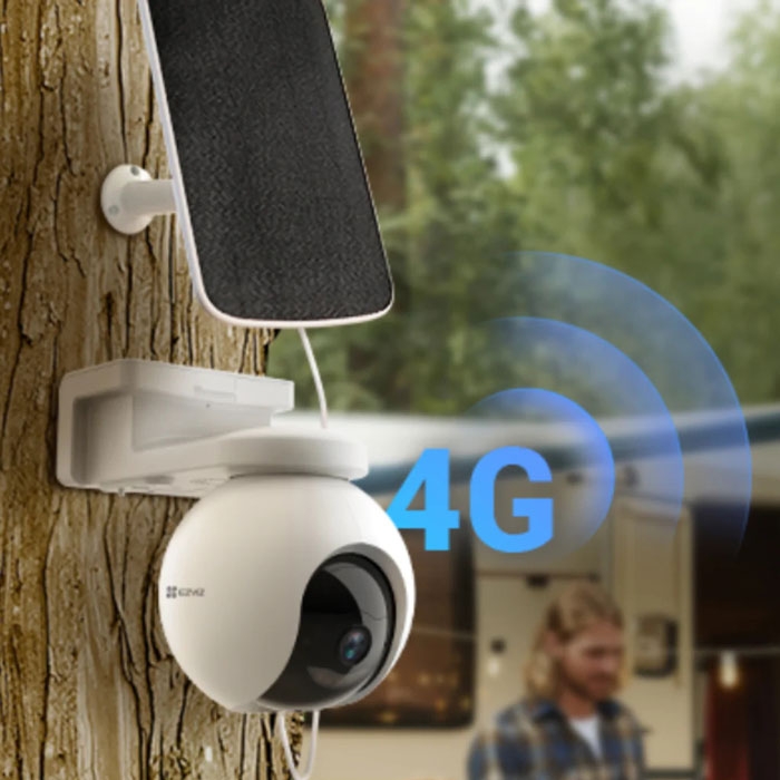 Camera Wifi quay quét dùng pin EZVIZ EB8 4G 2K