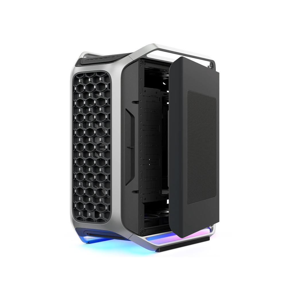 Vỏ Case máy tính Cooler Master COSMOS Alpha Silver (Full Tower, EEB, GPU 400mm, bạc) - C700-KGNN-S00