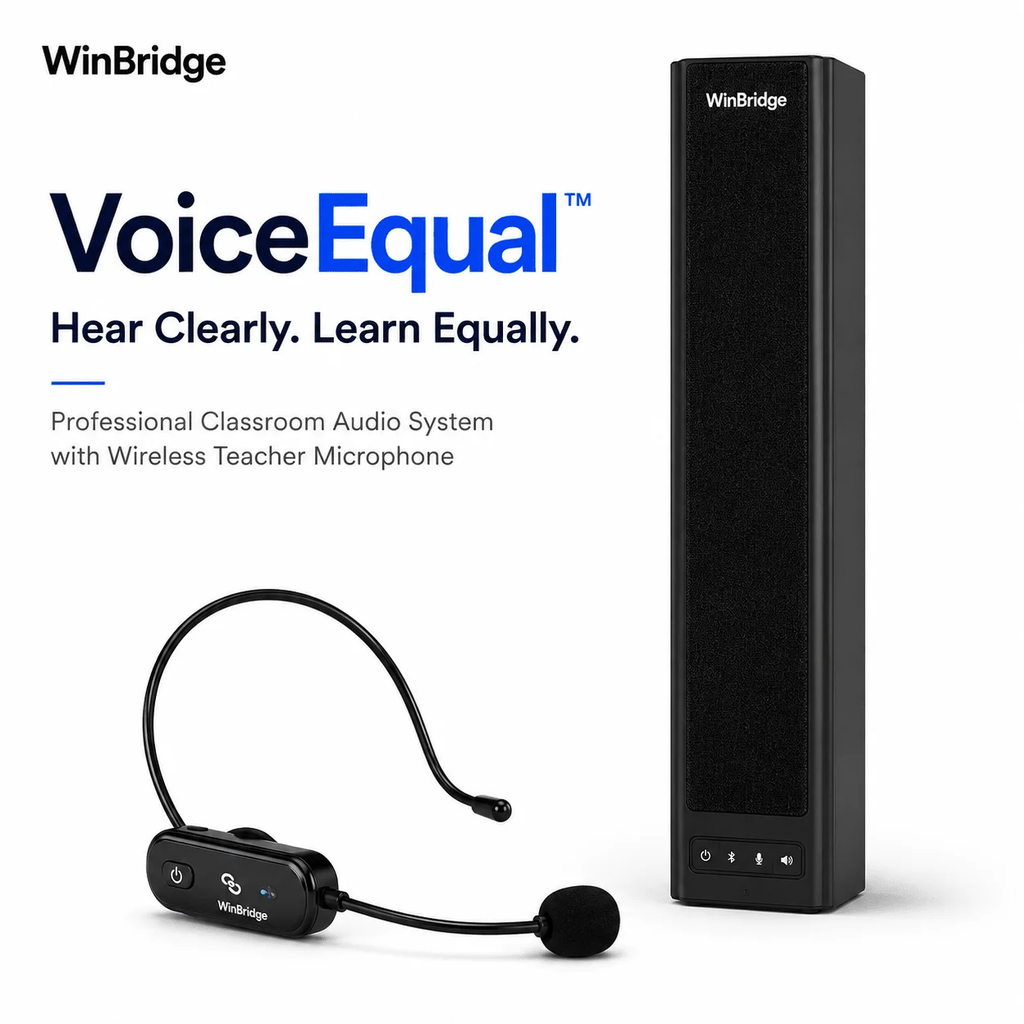 Loa treo tường WinBridge VE90 (90W, Bluetooth 5.0, micro không dây 2.4GHz)