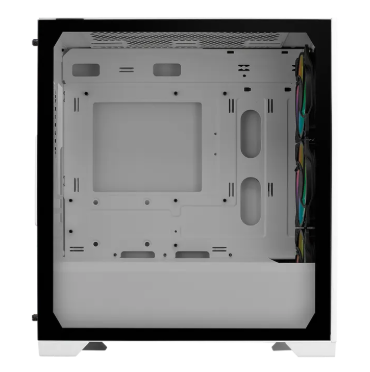 Case CoolerMaster Elite 301 White (Mini Tower, Sẵn 3 fan ARGB, Type C, E301-KGNN-S00)