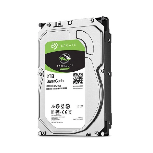 Seagate BarraCuda ST2000DM008 (2TB HDD, 3.5 inch, SATA 6Gb/s, 7200rpm, 256MB)