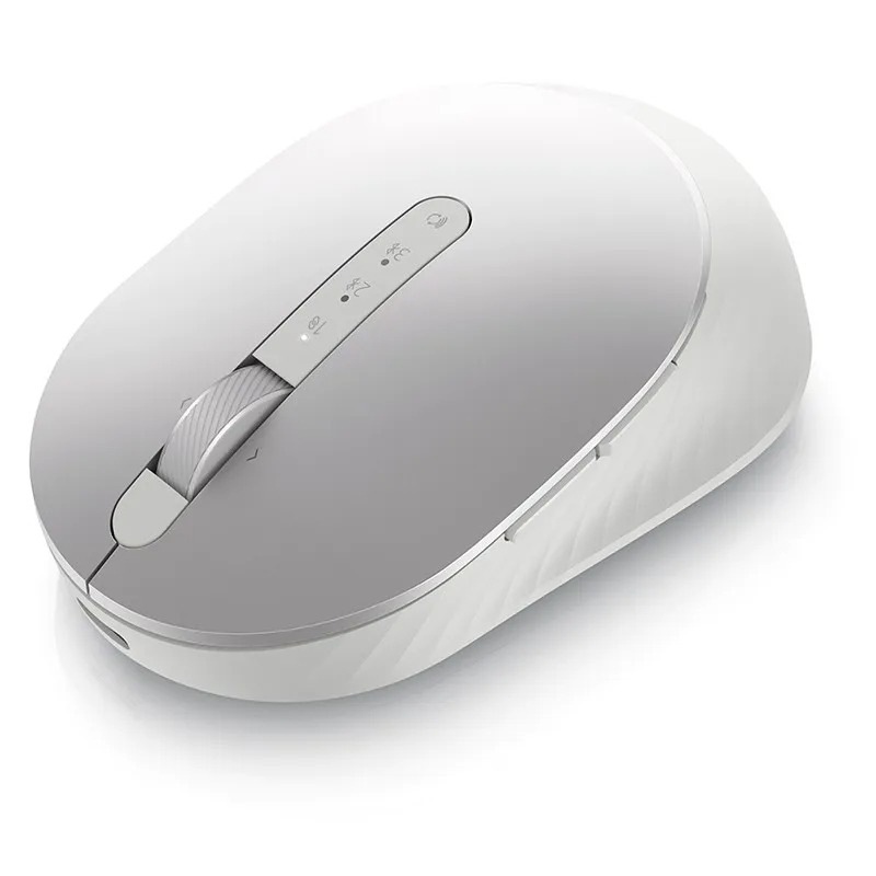 Chuột không dây Dell Premier Rechargeable MS7421W 580-AJOO (4000 DPI, Bluetooth 5.0, 2.4GHz, bạc)