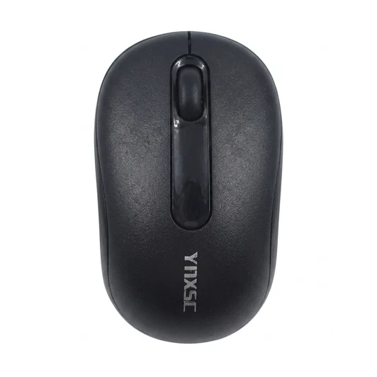 Chuột Máy Tính Không Dây YNXSC W108G (2.4GHz, 1600 DPI, Ergonomic, trắng/đen)