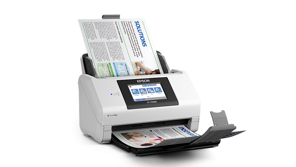 Máy scan Epson WorkForce DS-790WN (45 ppm, 90 ipm, ADF 100 tờ, LCD 4.3