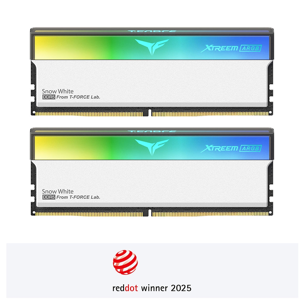 RAM PC TeamGroup T-Force XTREEM ARGB (2x24GB, DDR5, 7200Mhz, Black/White)