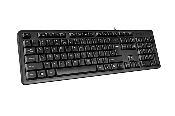 Bàn phím A4TECH KK-3 (USB, có dây, đen)