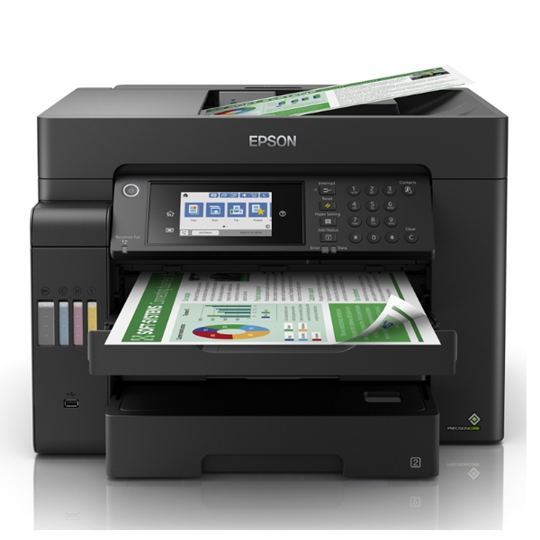 Máy in phun màu đa năng Epson EcoTank L15150 (A3+, In đảo mặt, Scan ADF 2 mặt, Copy, Fax, Wi-Fi)