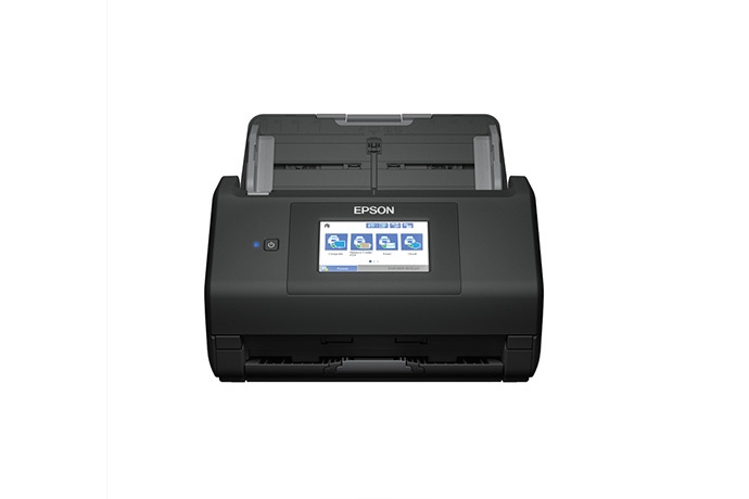 Máy quét Epson WorkForce ES-580W (A4, 35ppm/70ipm, 600 dpi, ADF 100 tờ, Wi-Fi, màn hình cảm ứng 4.3