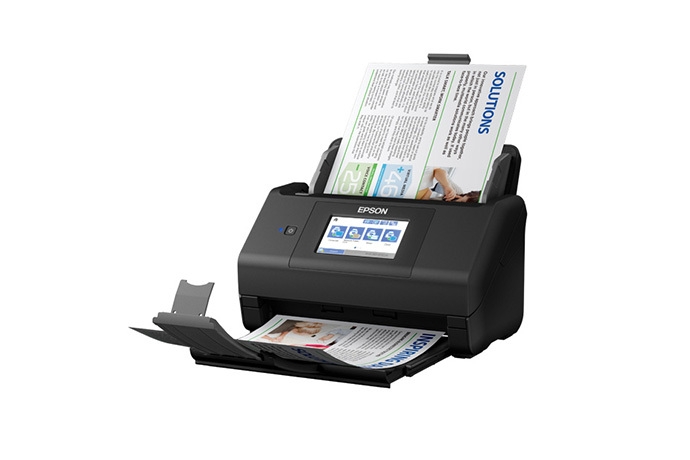Máy quét Epson WorkForce ES-580W (A4, 35ppm/70ipm, 600 dpi, ADF 100 tờ, Wi-Fi, màn hình cảm ứng 4.3