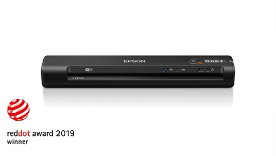 Máy quét cầm tay Epson WorkForce ES-60W (600dpi, A4, Wi-Fi, USB 2.0, 1 mặt)