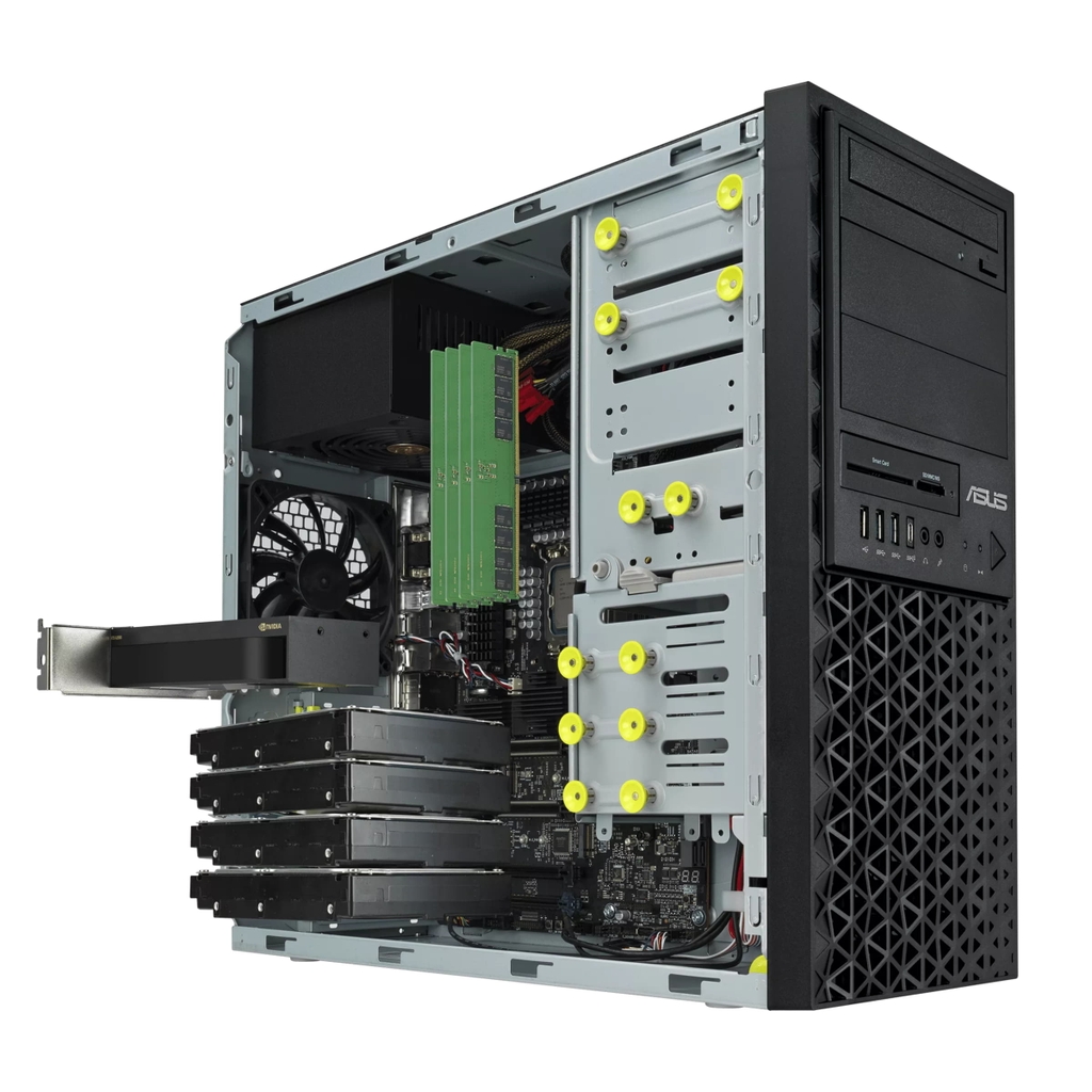 Máy Trạm Barebone ASUS ExpertCenter E500 G9 90WS0052-M00790 (WOCPU, WOM, WOS, 750W, đen)