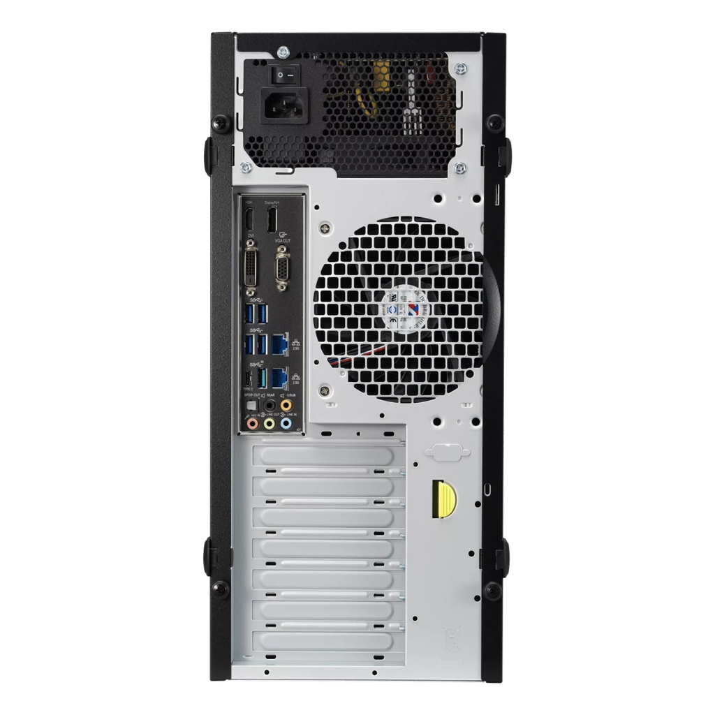 Máy Trạm Barebone ASUS TS100-E11 90SF02N1-M001T0 (WOCPU, WOM, WOS, 300W, đen)