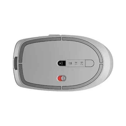 Chuột không dây HP 710 Rechargeable Silent 6E6F1AA (Bluetooth 5.3, 2.4GHz, 3000 DPI, 7 nút, bạc)