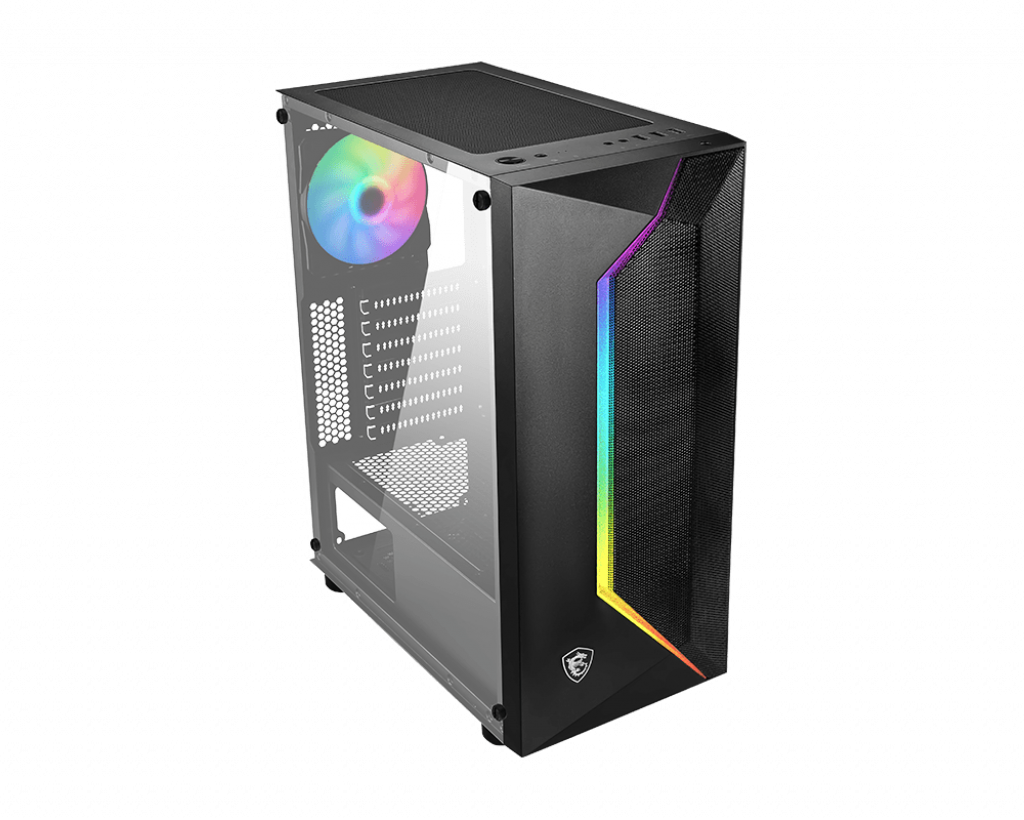 Vỏ Case MSI MAG VAMPIRIC 100R CHASSIS sẵn 4 Fan Led