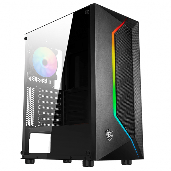 Vỏ Case MSI MAG VAMPIRIC 100R CHASSIS sẵn 4 Fan Led