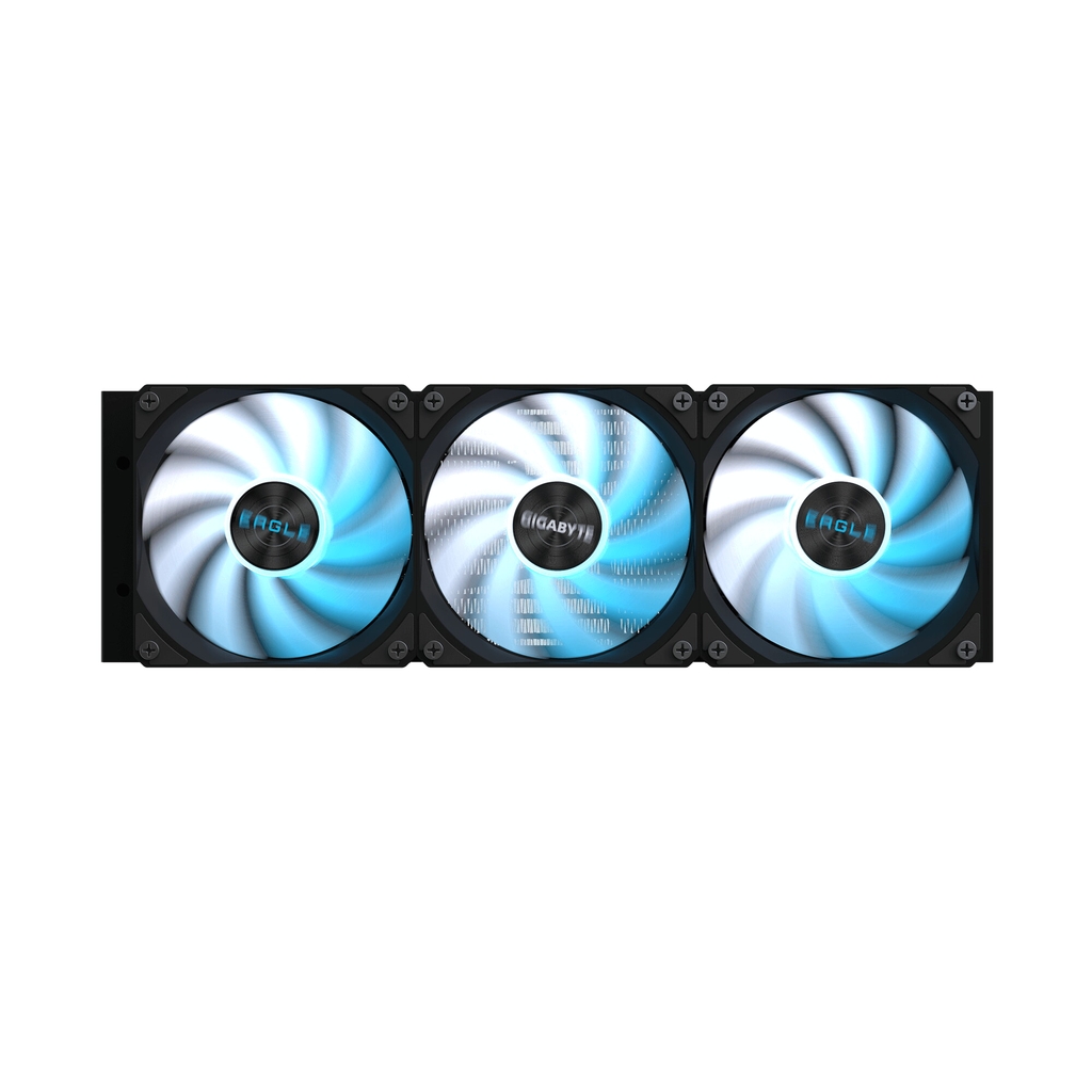 Bộ tản nhiệt nước CPU Gigabyte EAGLE 360 (Radiator 360mm, 3 quạt ARGB 120mm, đen) - GP-GIGABYTE EAGLE 360