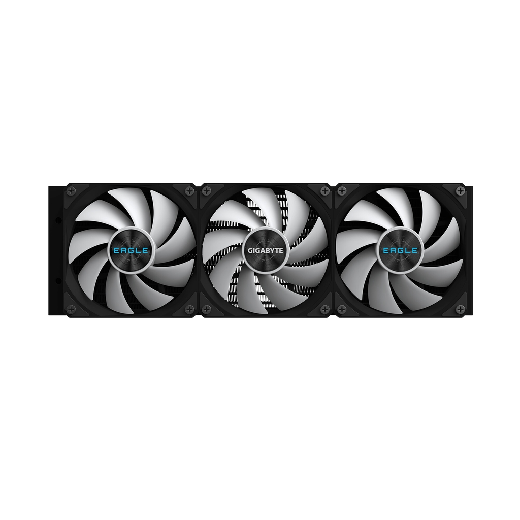Bộ tản nhiệt nước CPU Gigabyte EAGLE 360 (Radiator 360mm, 3 quạt ARGB 120mm, đen) - GP-GIGABYTE EAGLE 360